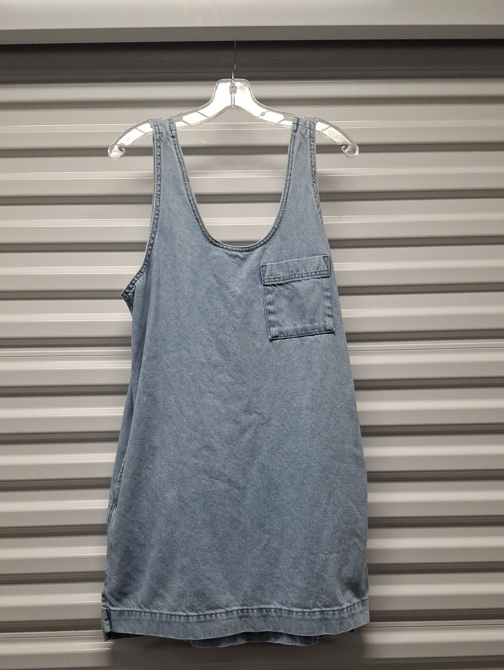 Universal Thread Light Blue Denim Tank Top Dress